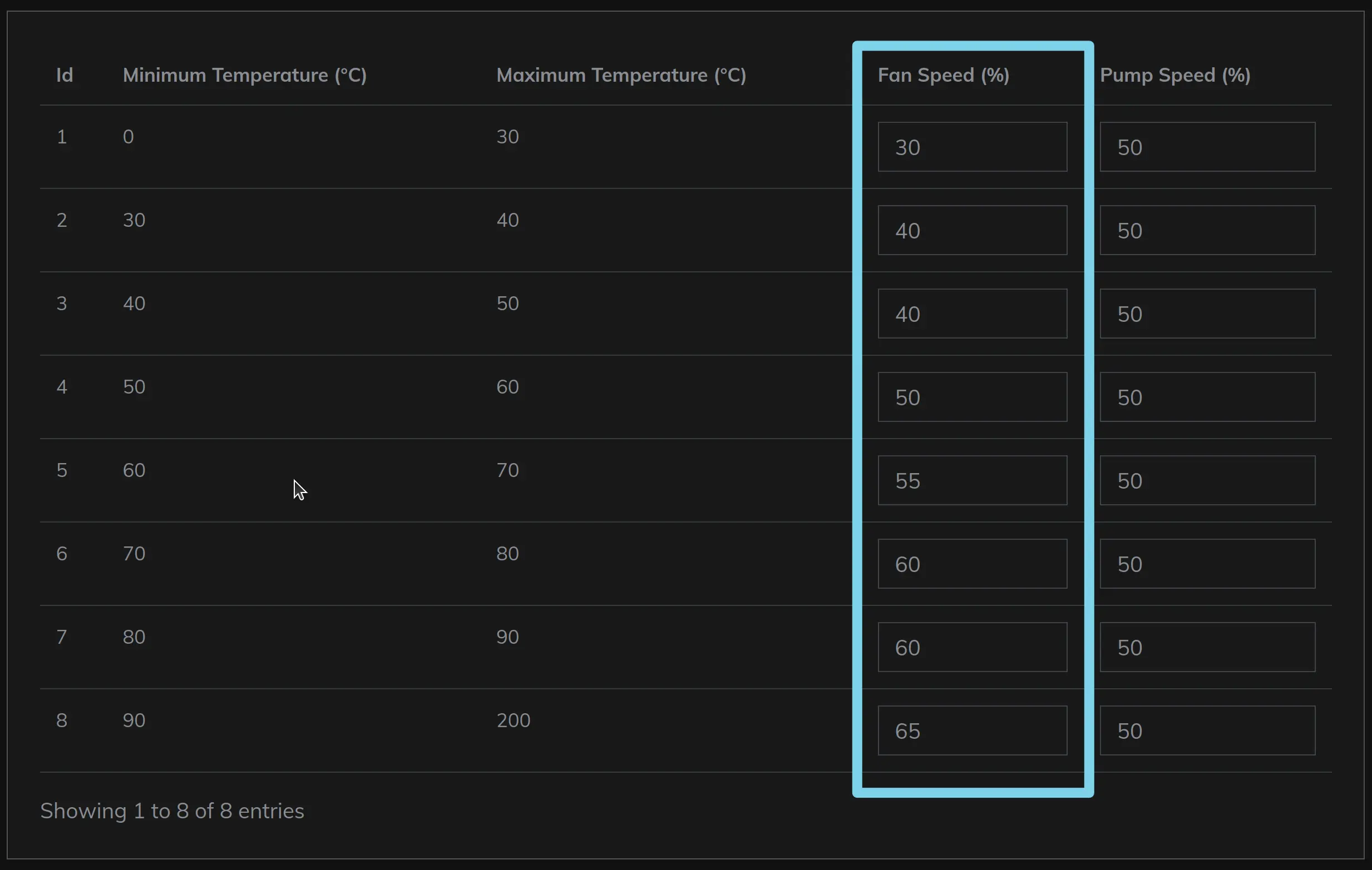 回転数設定の画像